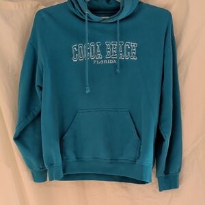 Teal Cocoa Beach Hoodie